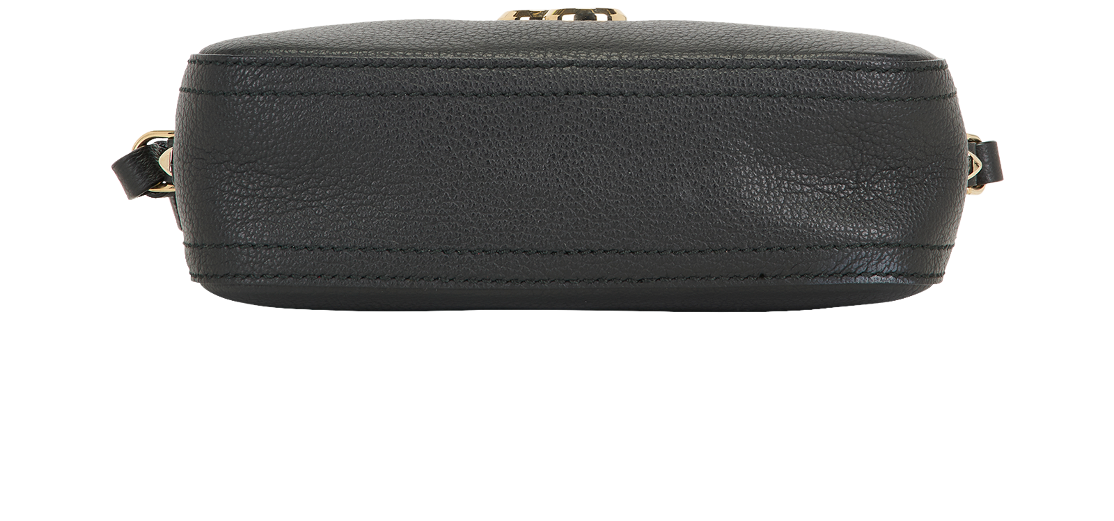 Varenne Camera Bag, &pound;295, Handbags, Black, Leather, Top view